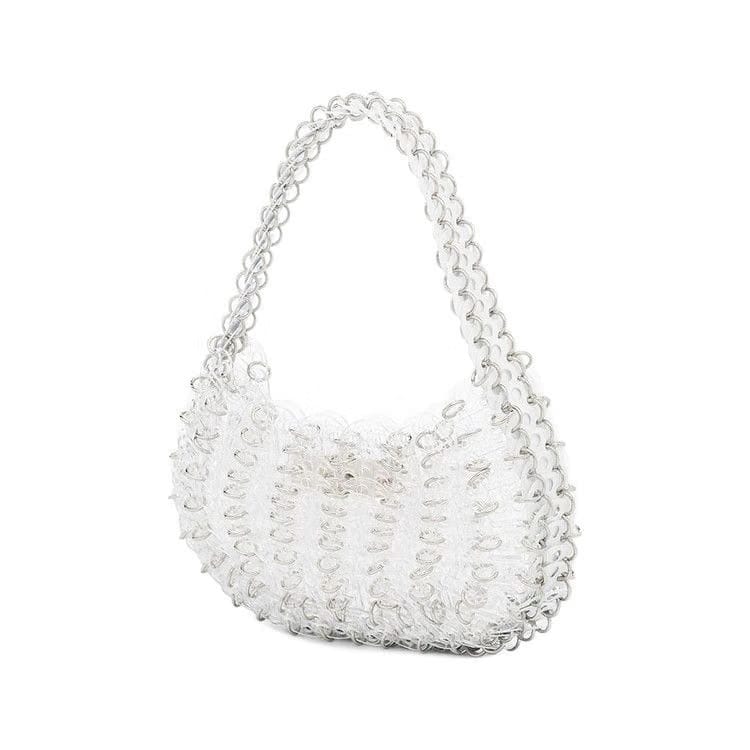 Paco Rabanne 1969 Mini Mess Shoulder Bag Transparent
