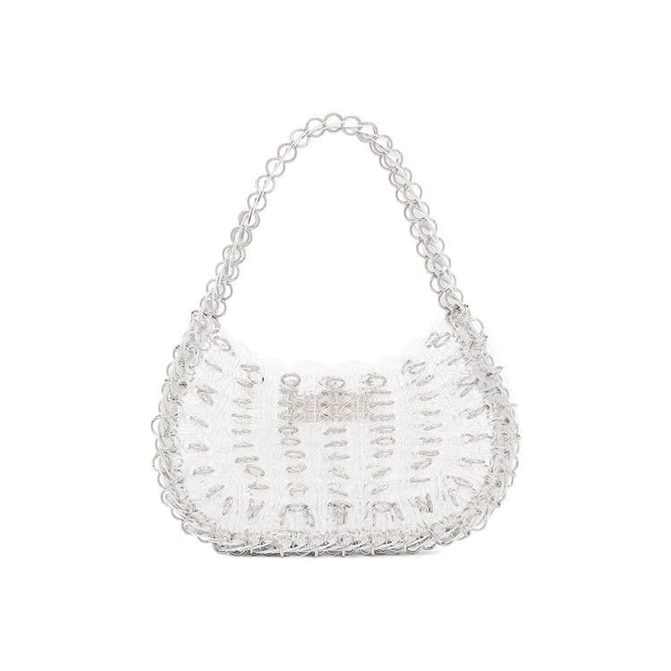 Paco Rabanne 1969 Mini Mess Shoulder Bag Transparent