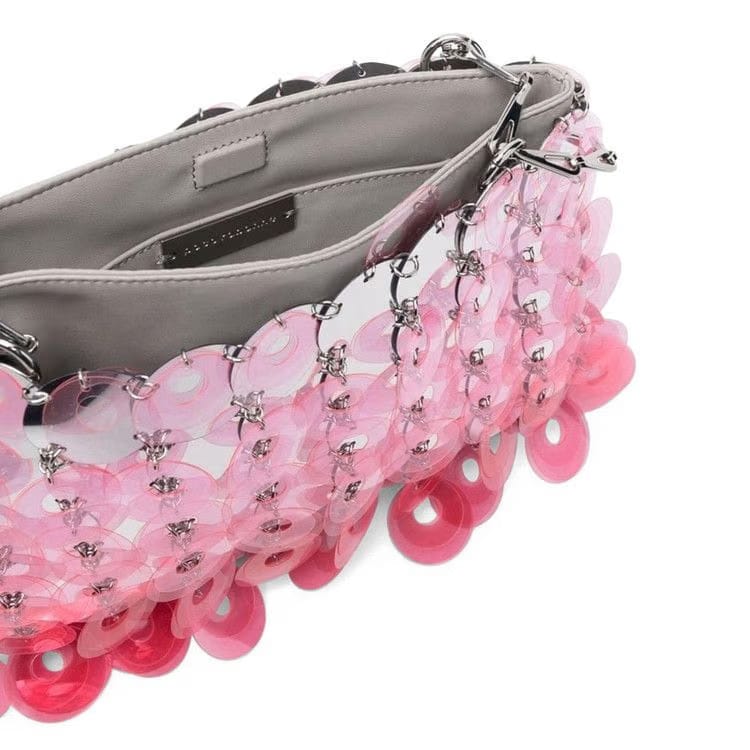 Paco Rabanne Sparkle Pochette Pink/Silver