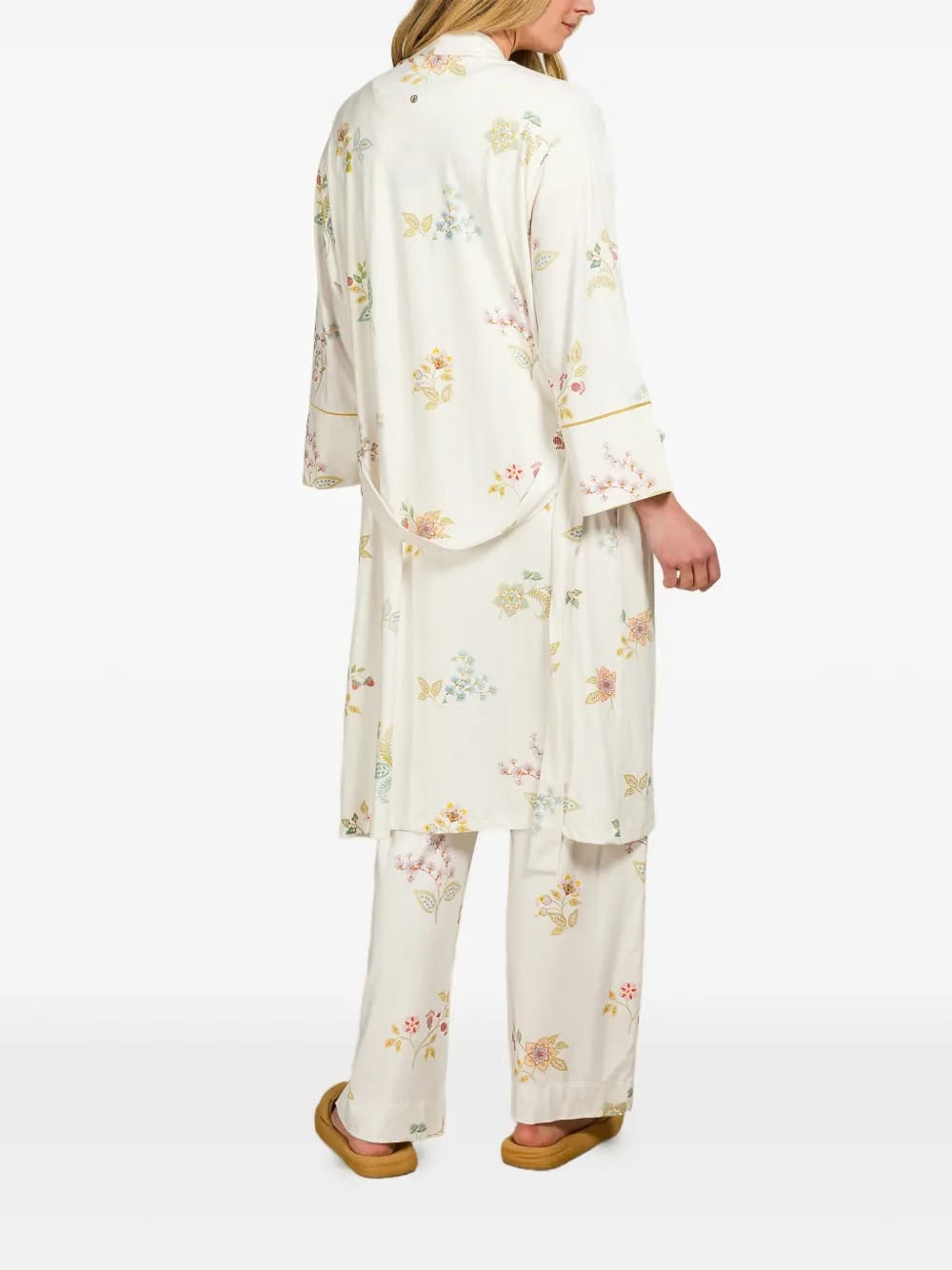 floral print robe