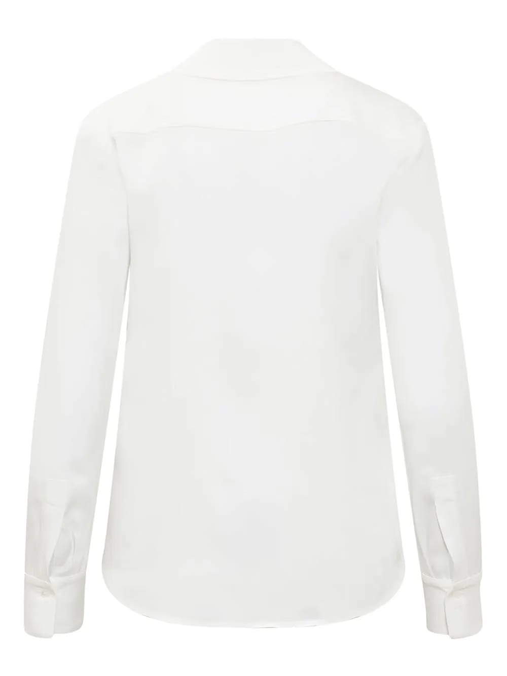 lace-detail shirt