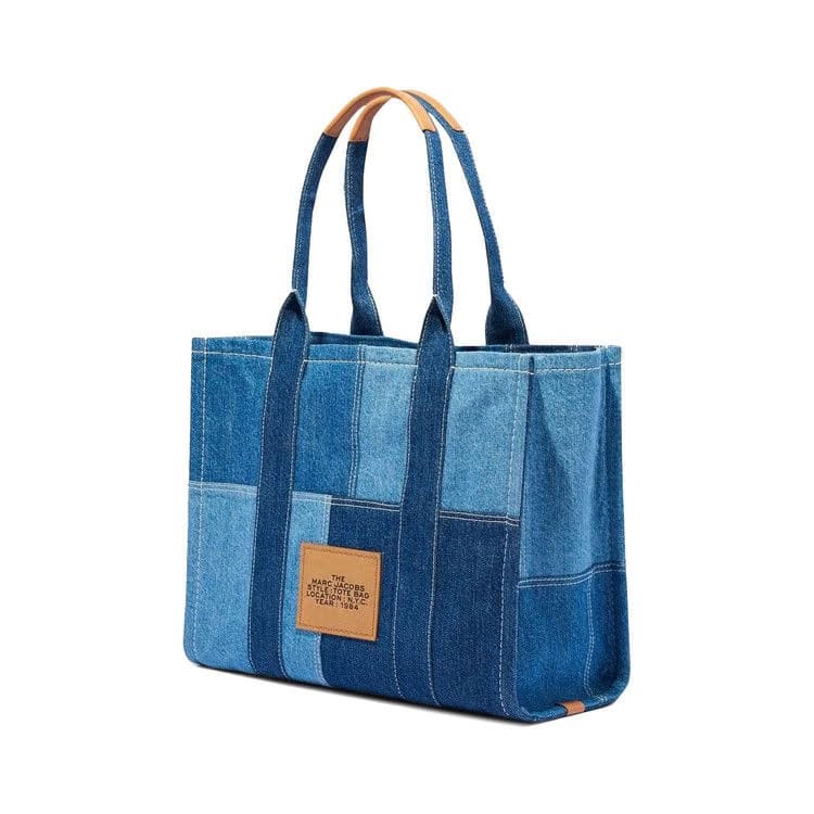 Marc Jacobs Large Tote Bag Blue Denim