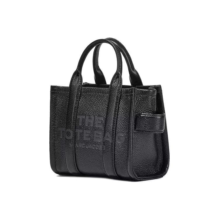 Marc Jacobs The Micro Leather Tote Bag Black