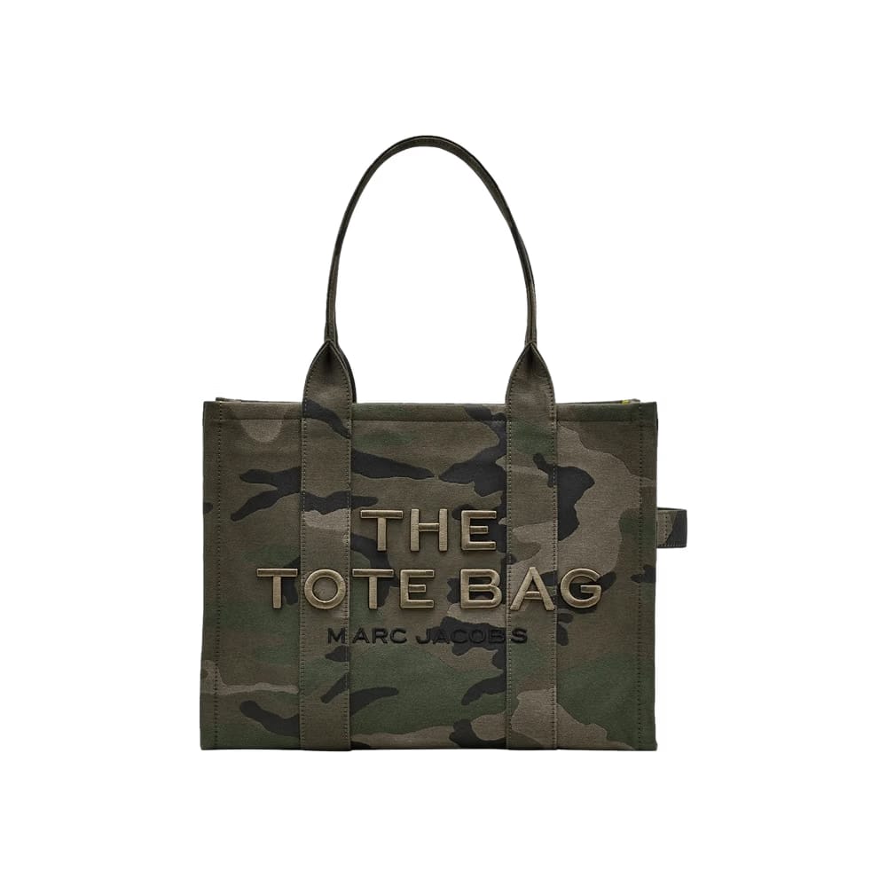 Marc Jacobs Large Camo Jacquard Tote Bag Camo/Multicolor