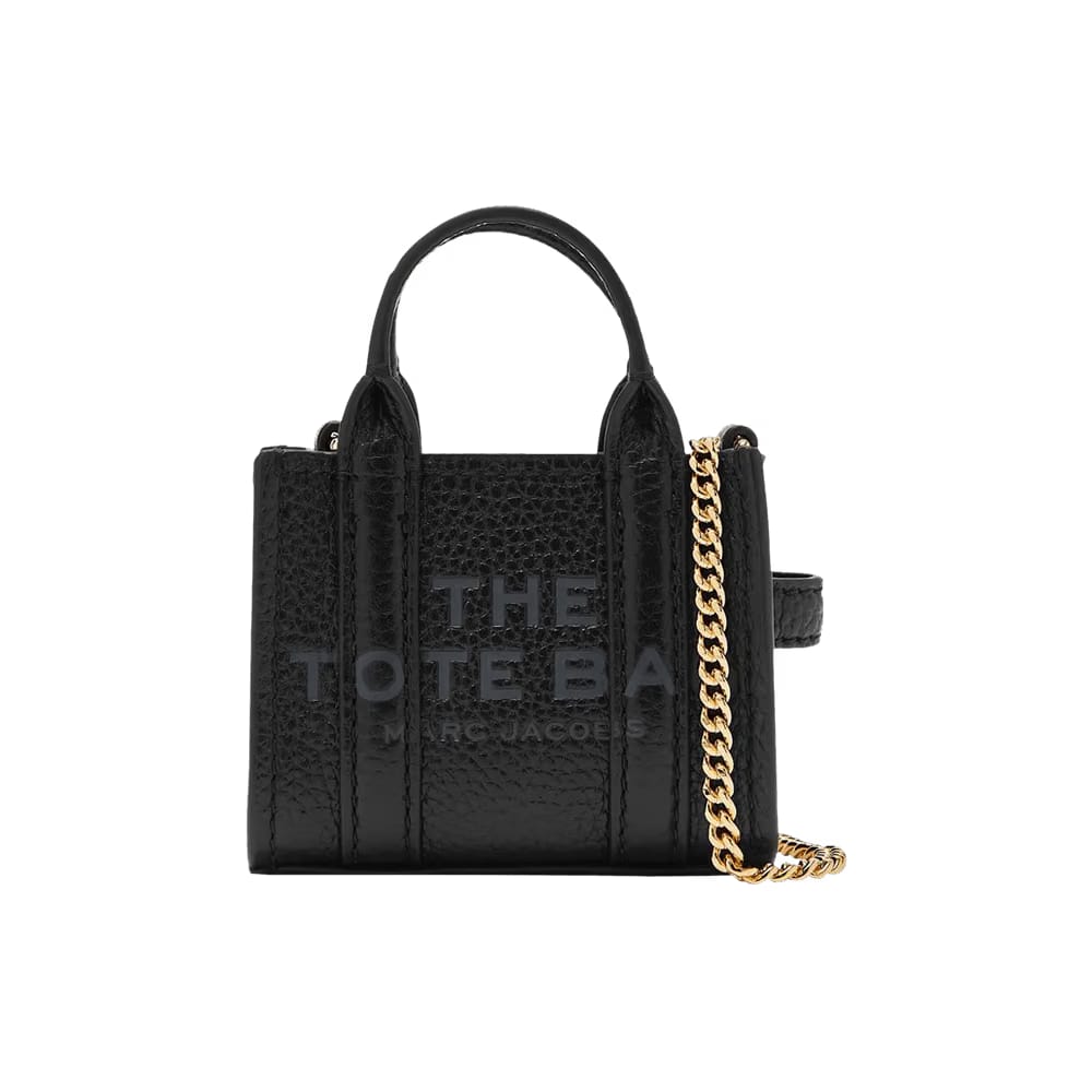 Marc Jacobs Nano Tote Crossbody Bag Black