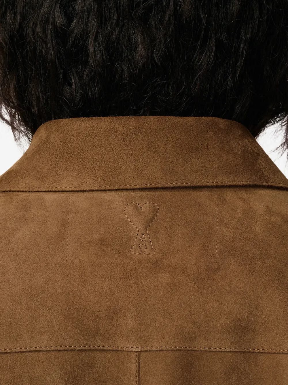 leather shirt jacket