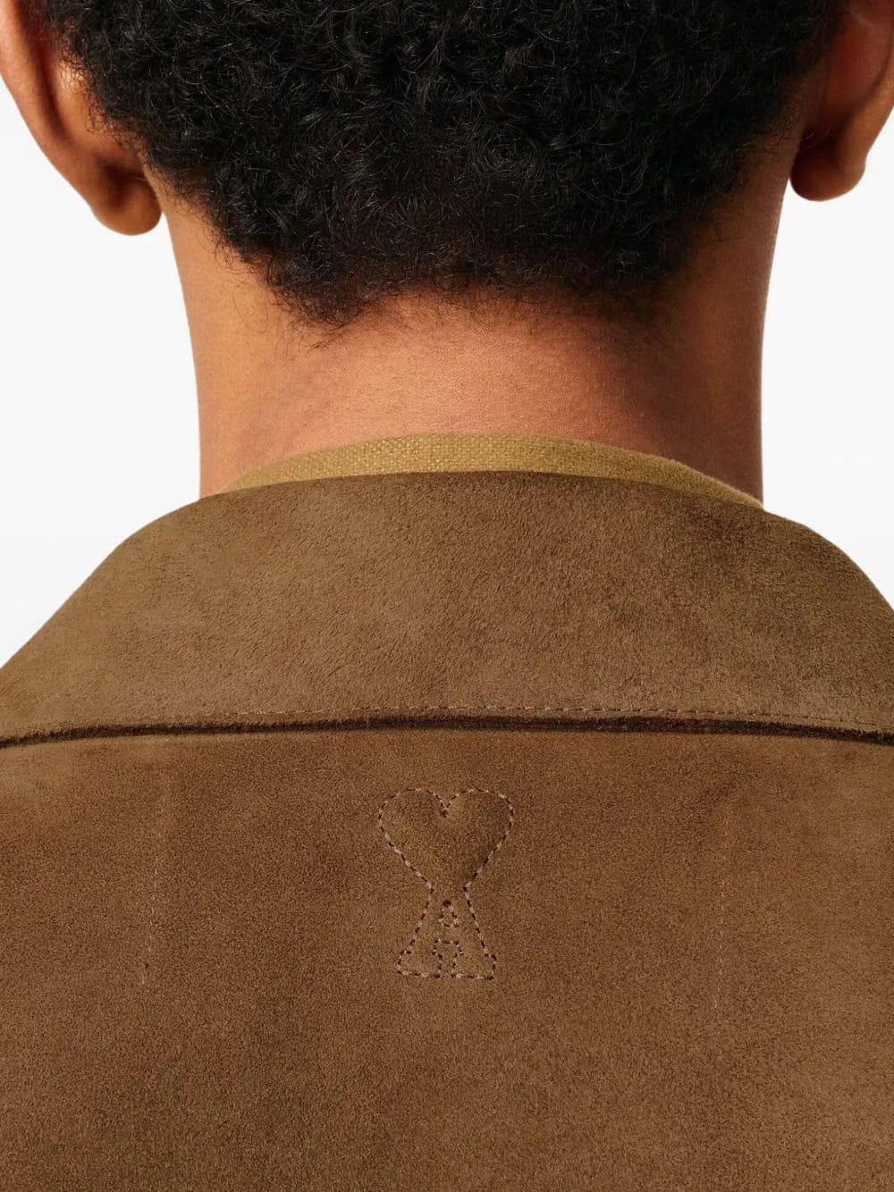 leather shirt jacket