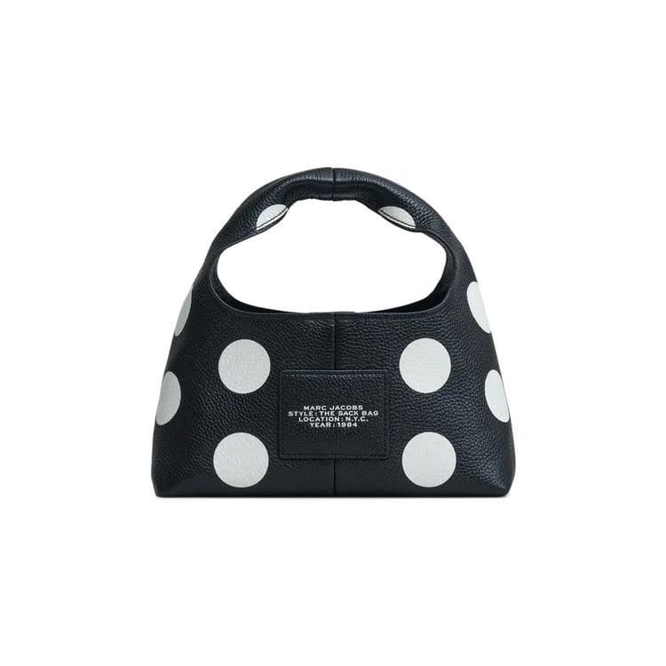 Marc Jacobs The Mini Sack Bag Black/White