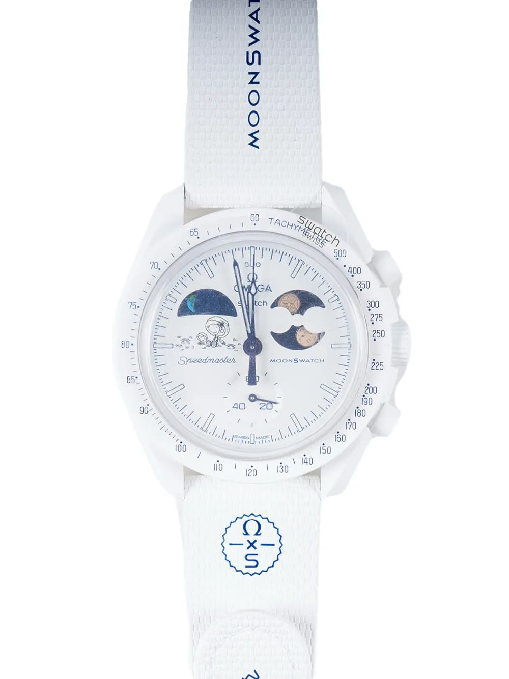 x Swatch Moonphase bioceramic 42mm watch