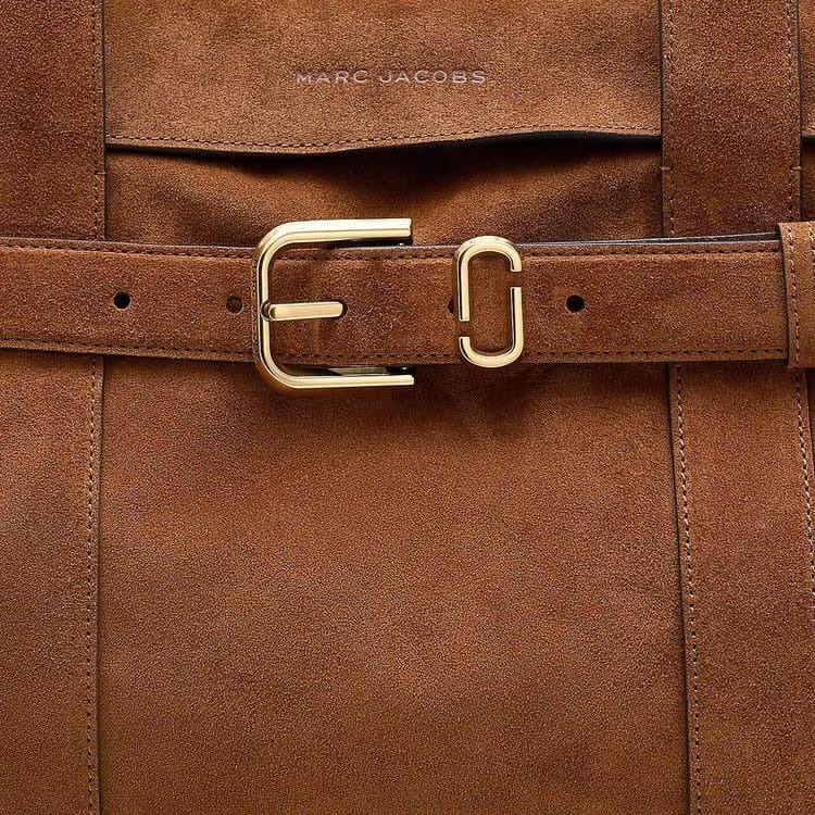 Marc Jacobs Suede Dakota Tote Bag Copper