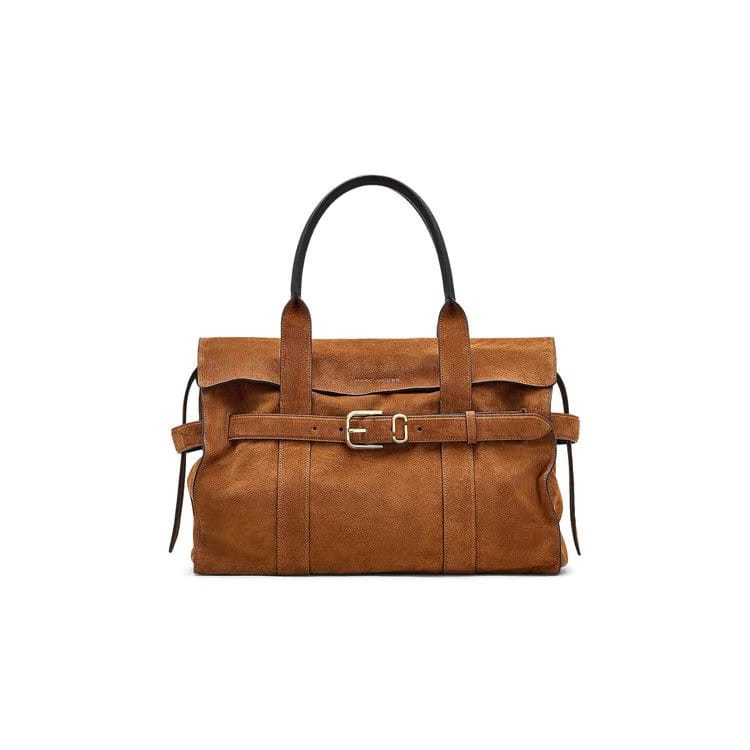 Marc Jacobs Suede Dakota Tote Bag Copper