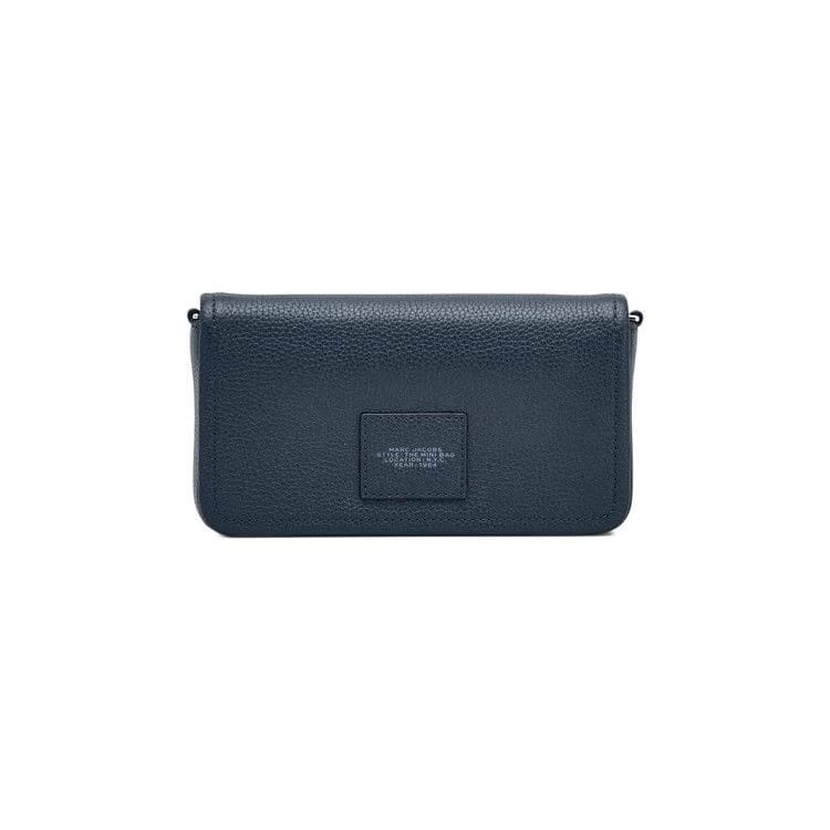 Marc Jacobs Leather Mini Bag Blue Sea