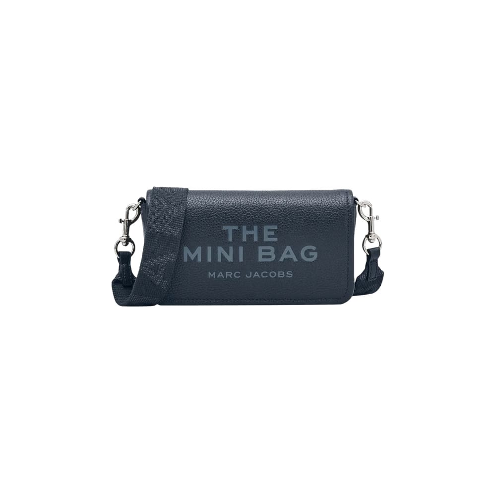 Marc Jacobs Leather Mini Bag Blue Sea