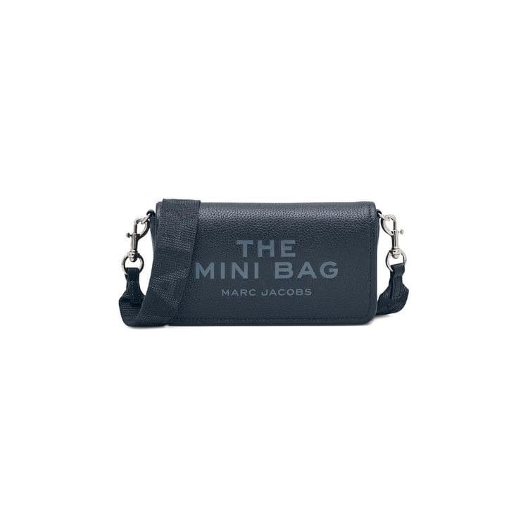 Marc Jacobs Leather Mini Bag Blue Sea