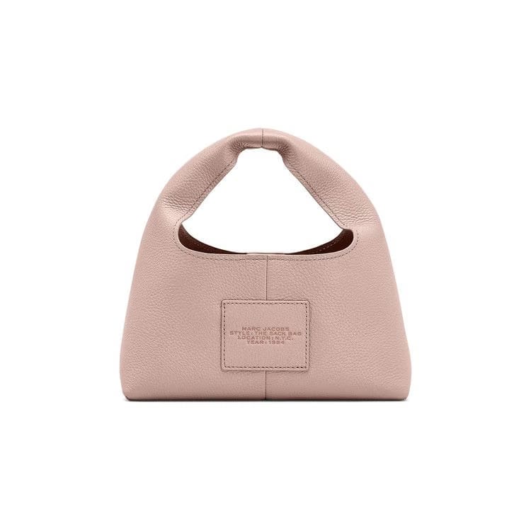 Marc Jacobs Mini Leather Sack Bag Rose