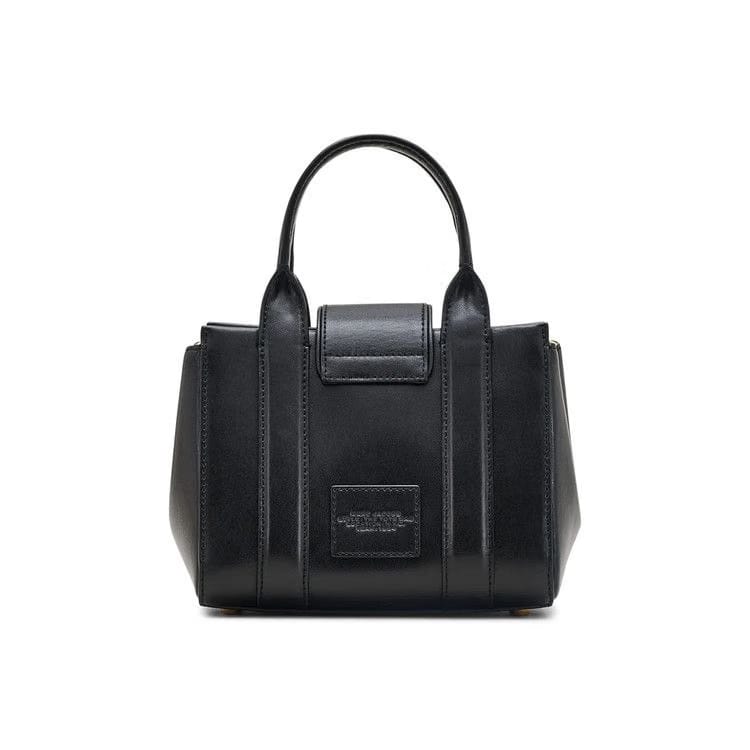 Marc Jacobs Turnlock Crossbody Tote Bag Black