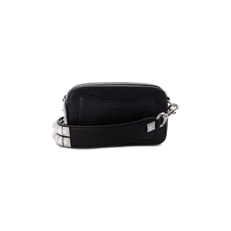 Marc Jacobs Studded Snapshot Bag Black