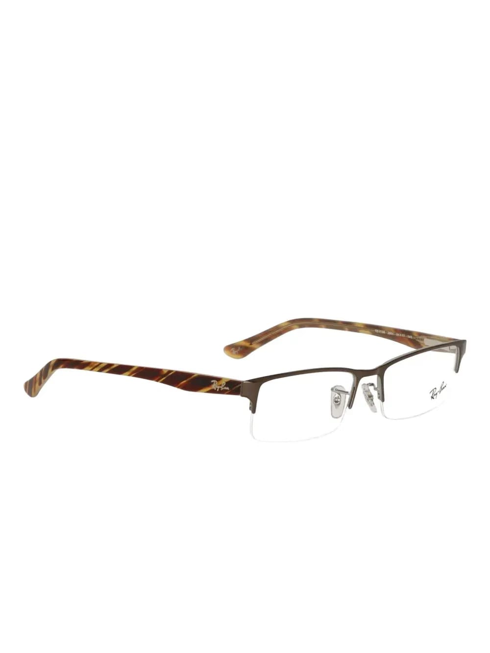 half-rim rectangle glasses