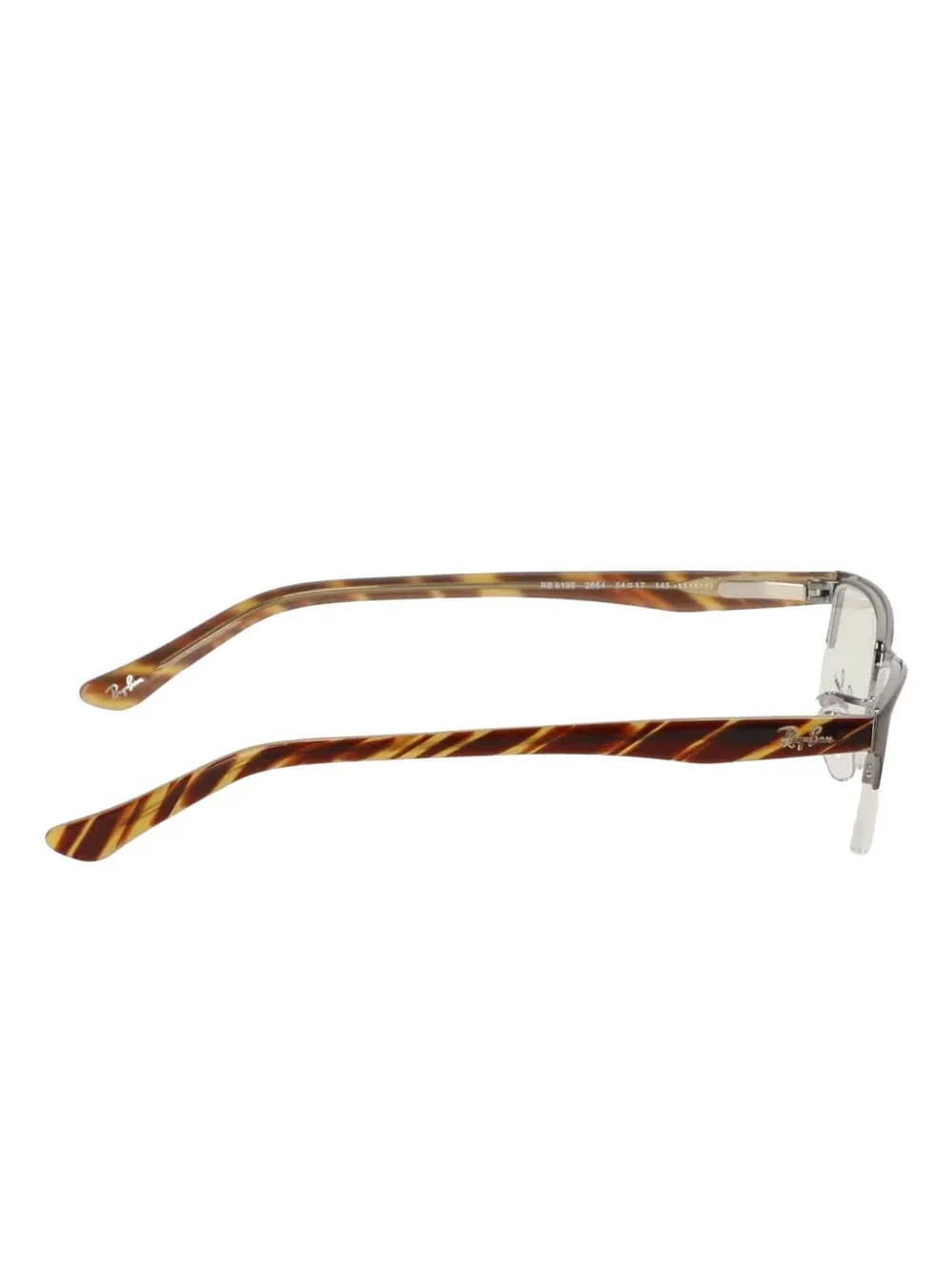 half-rim rectangle glasses