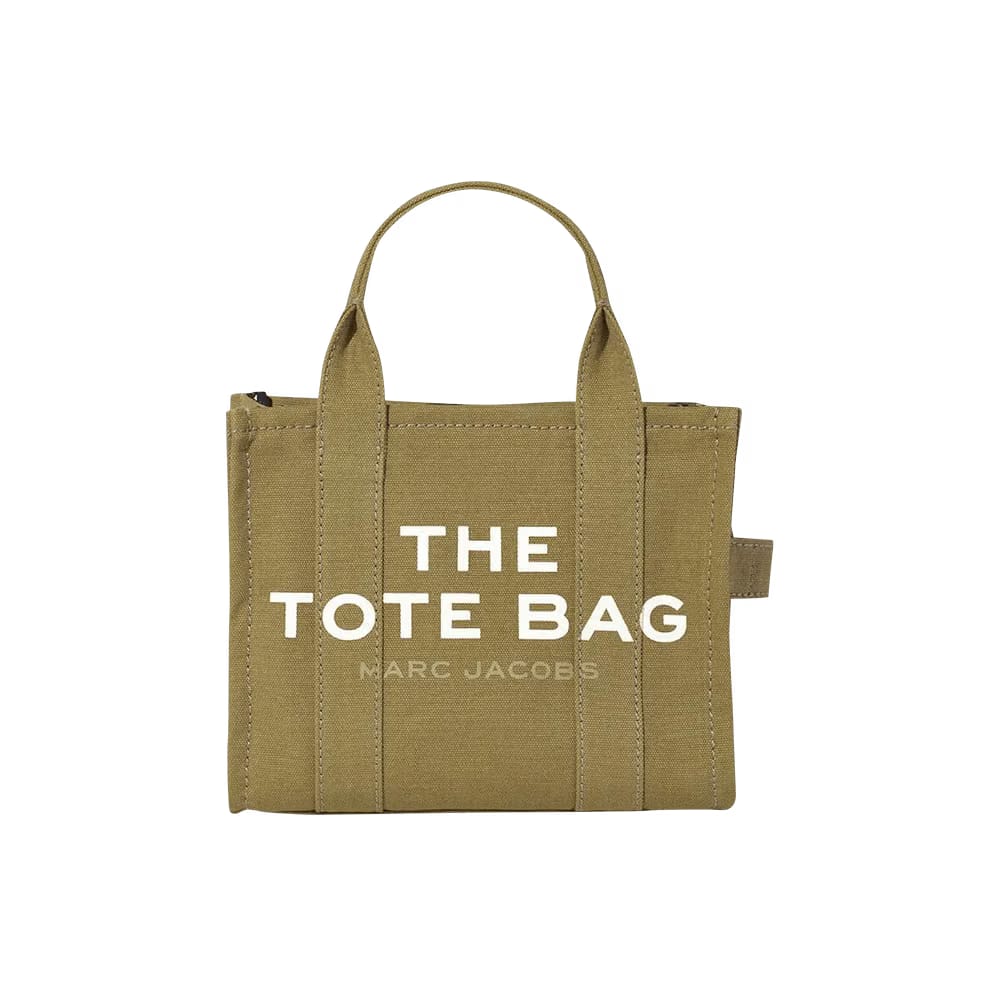 Marc Jacobs Canvas Small Tote Bag Slate Green