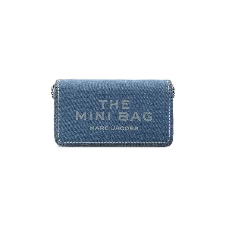 Marc Jacobs Denim Chain Mini Bag Light Wash