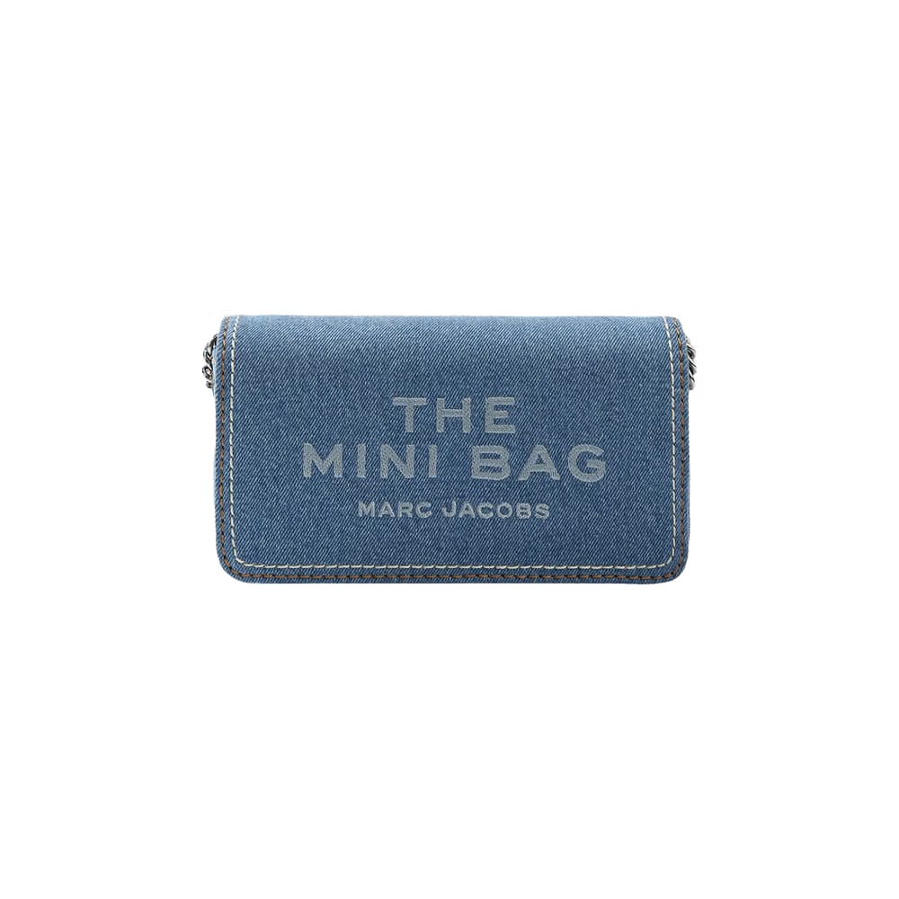 Marc Jacobs Denim Chain Mini Bag Light Wash