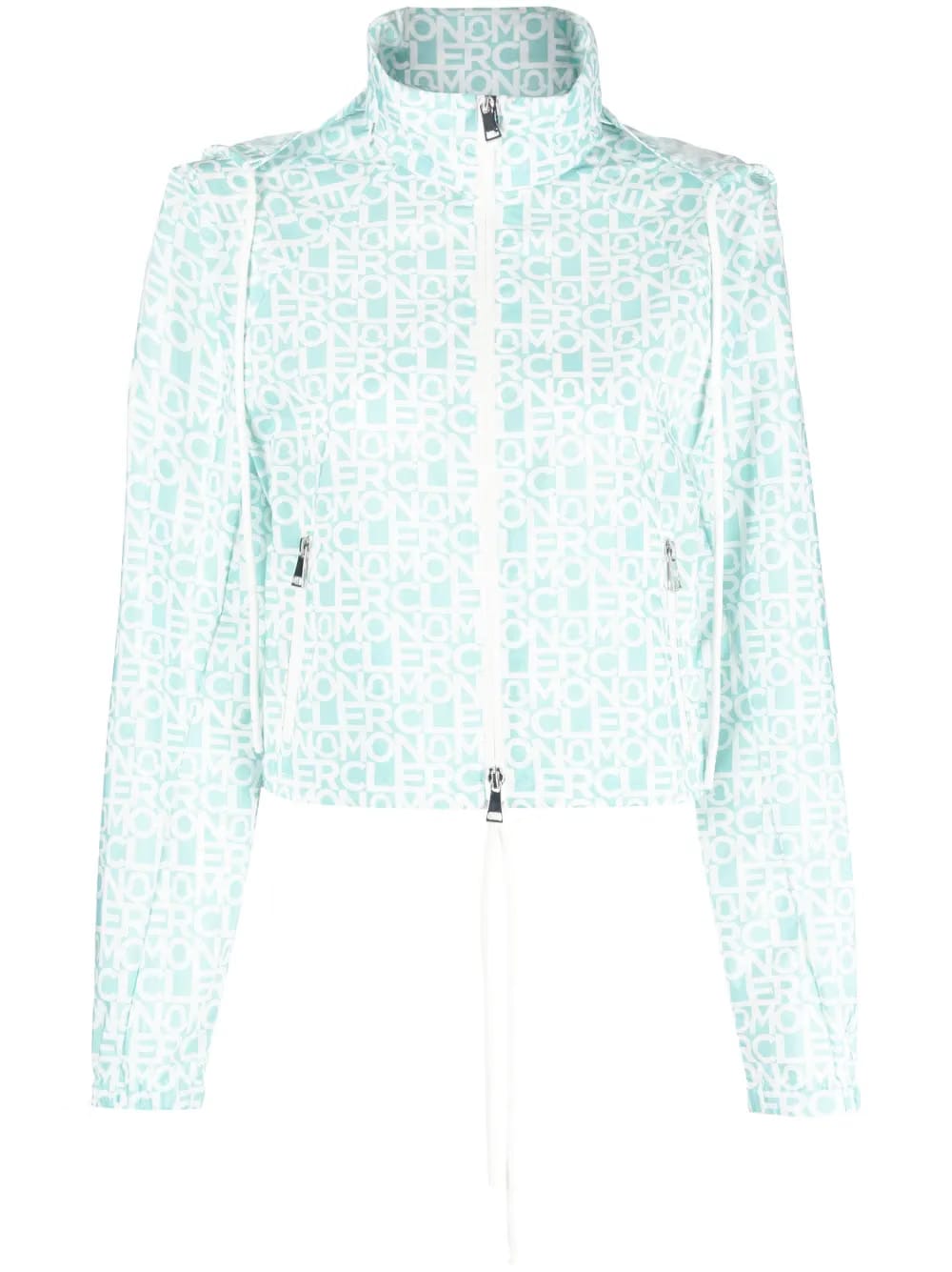 Alose logo-print jacket