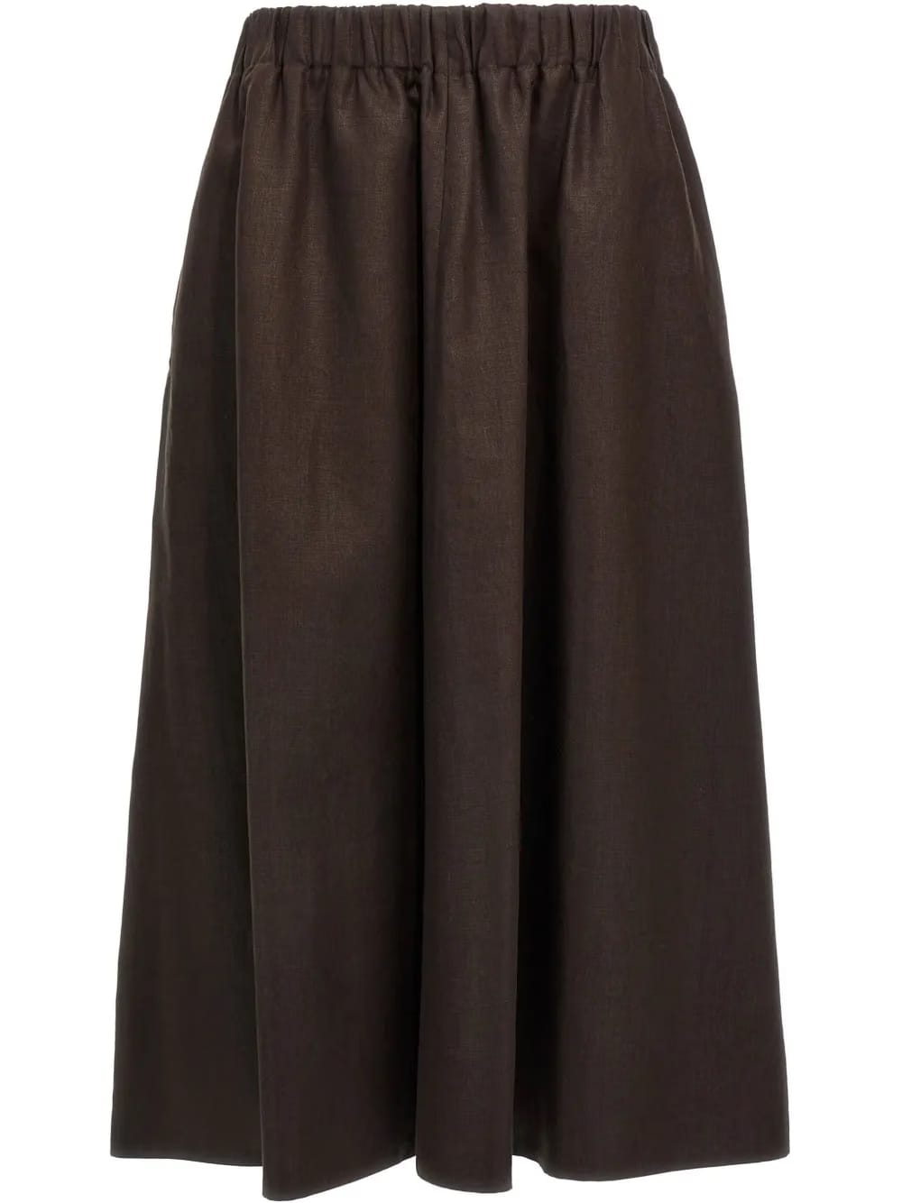 linen maxi skirt