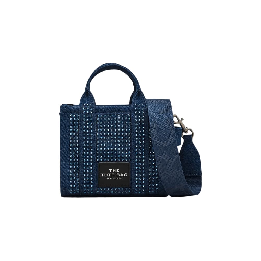 Marc Jacobs Crossbody Tote Bag Dark Wash