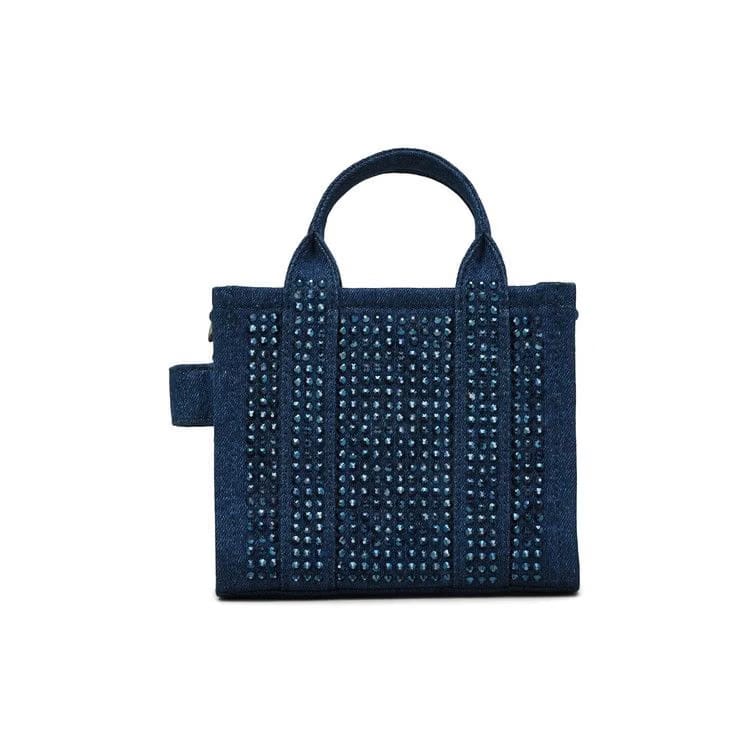 Marc Jacobs Crossbody Tote Bag Dark Wash