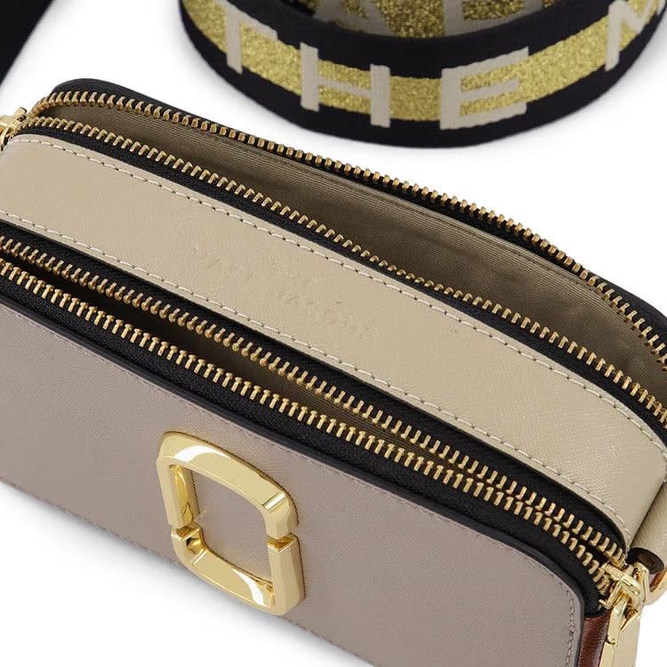 Marc Jacobs Snapshot Crossbody Bag Cement/Muticolor