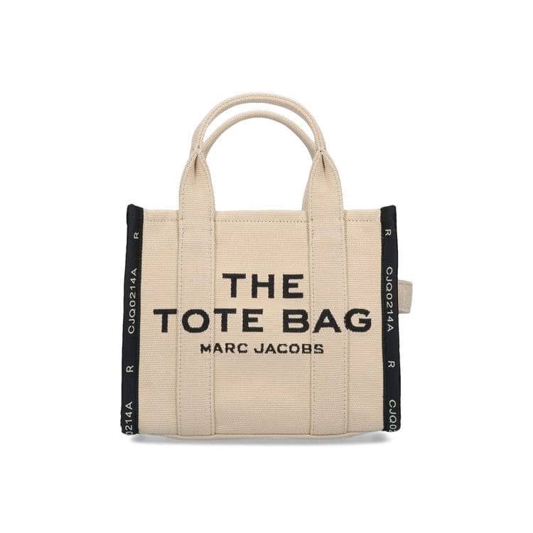 Marc Jacobs Jacquard Mini Tote Bag Beige