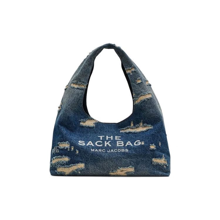 Marc Jacobs Denim Sack Bag Punk Indigo
