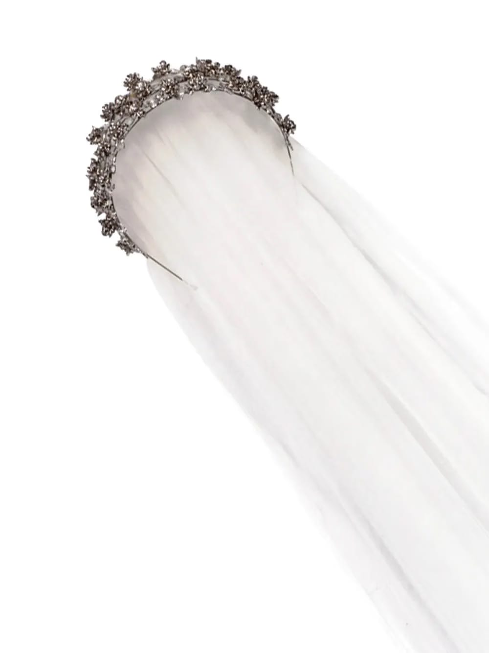 Braelynn Juliette floral veil