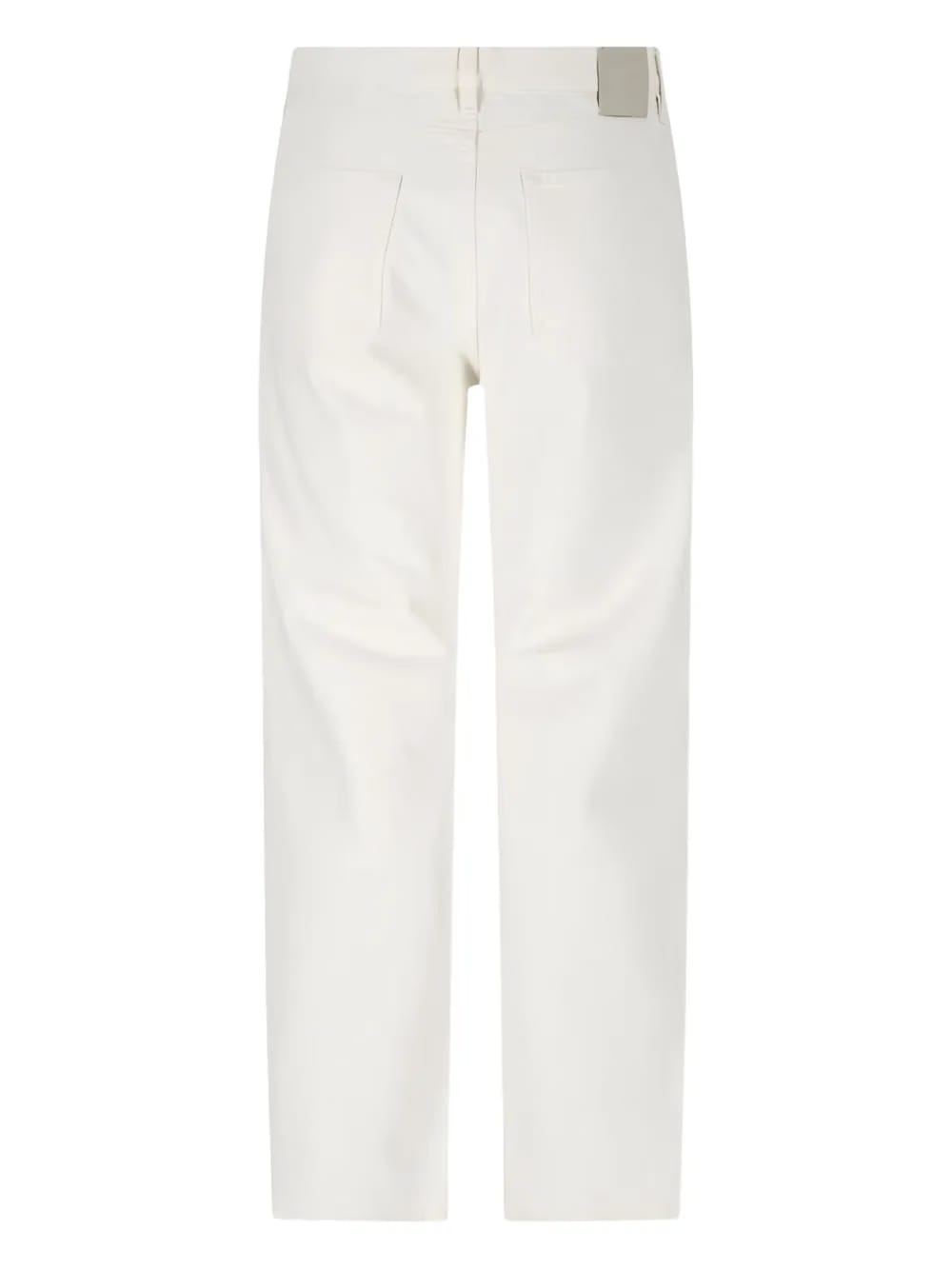 zip-fly button-fastening jeans
