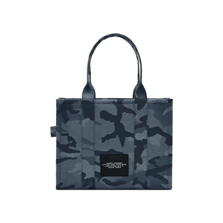 Marc Jacobs Large Camo Jacquard Tote Bag Blue/Multicolor