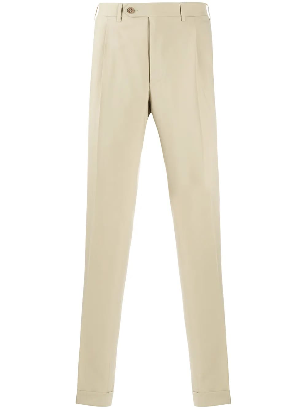 straight-fit tailored trousers