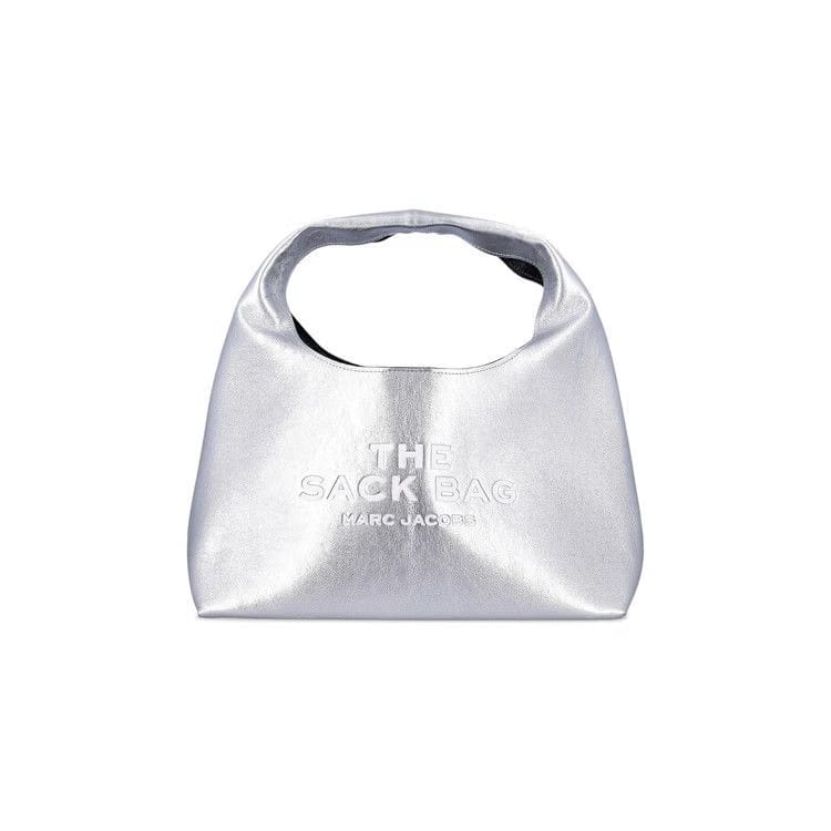 Marc Jacobs The Metallic Sack Bag Silver