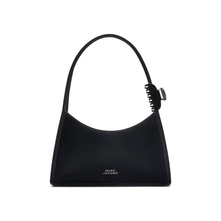 Marc Jacobs Glam Claw Clip Shoulder Bag Black