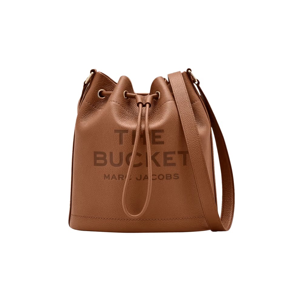 Marc Jacobs Large Shoulder Bucket Bag Argan Oil