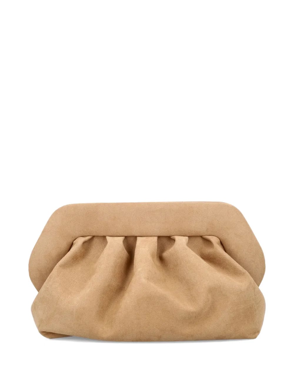 Bios pleated-frame clutch bag