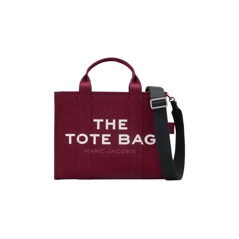 Marc Jacobs Canvas Medium Tote Bag Oxblood