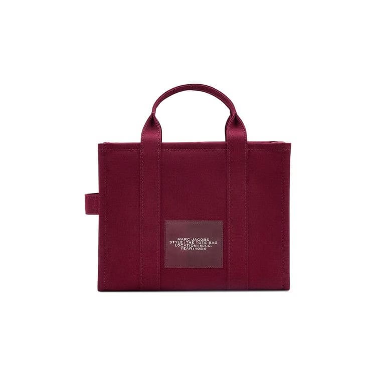 Marc Jacobs Canvas Medium Tote Bag Oxblood