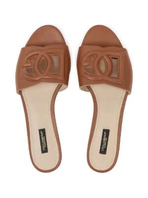 DG Millennials leather slides