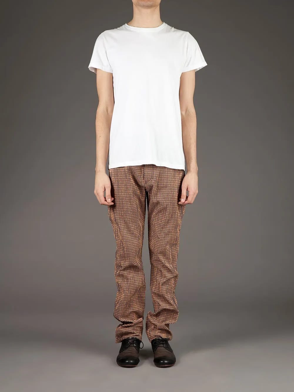 checked trouser