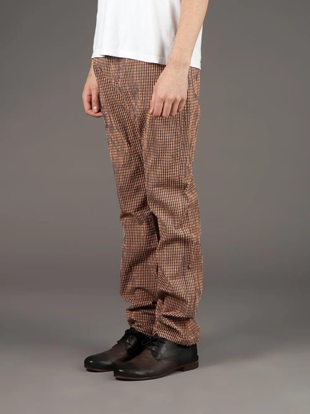 checked trouser
