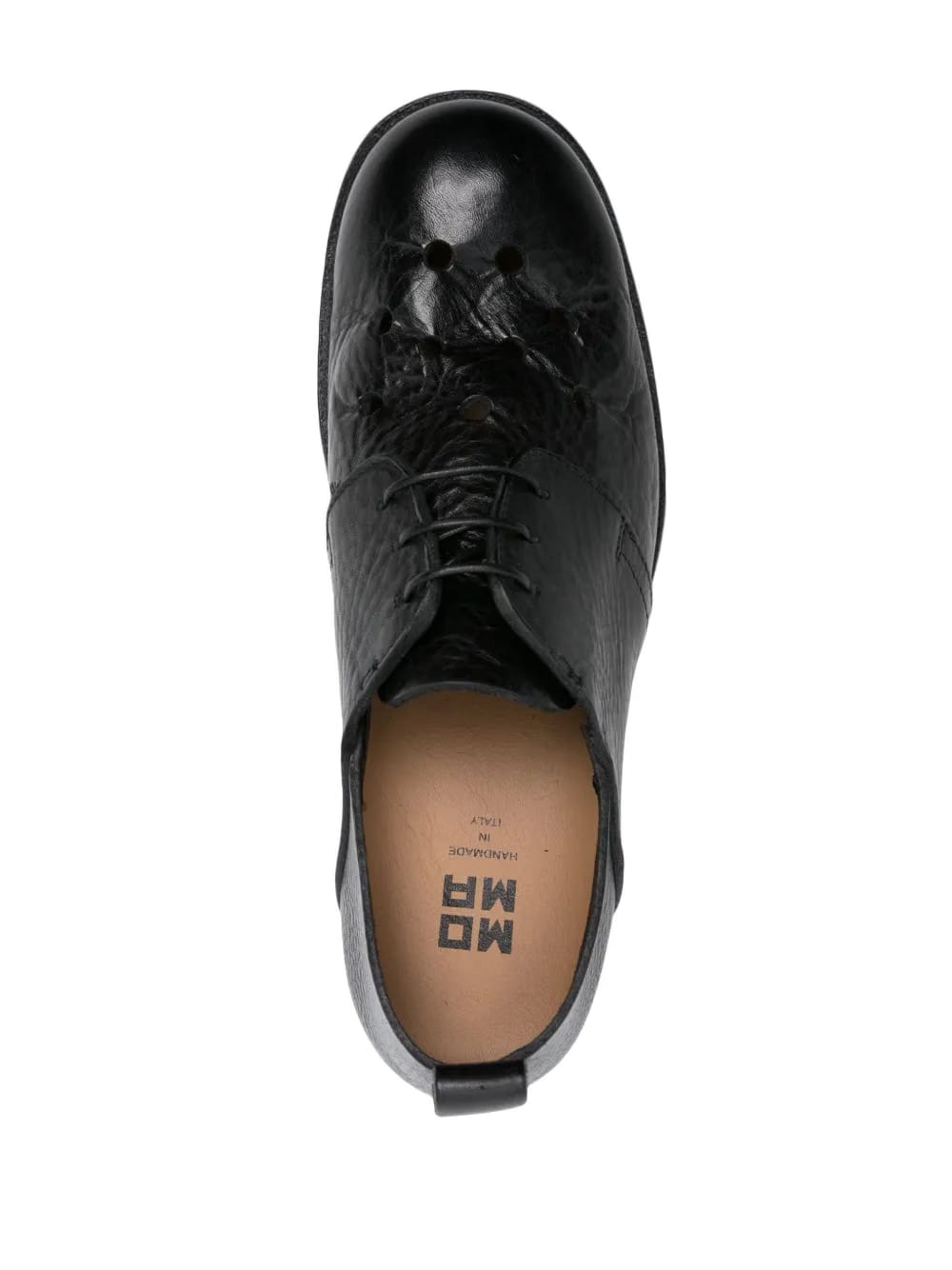 perforated leather Oxford shoes