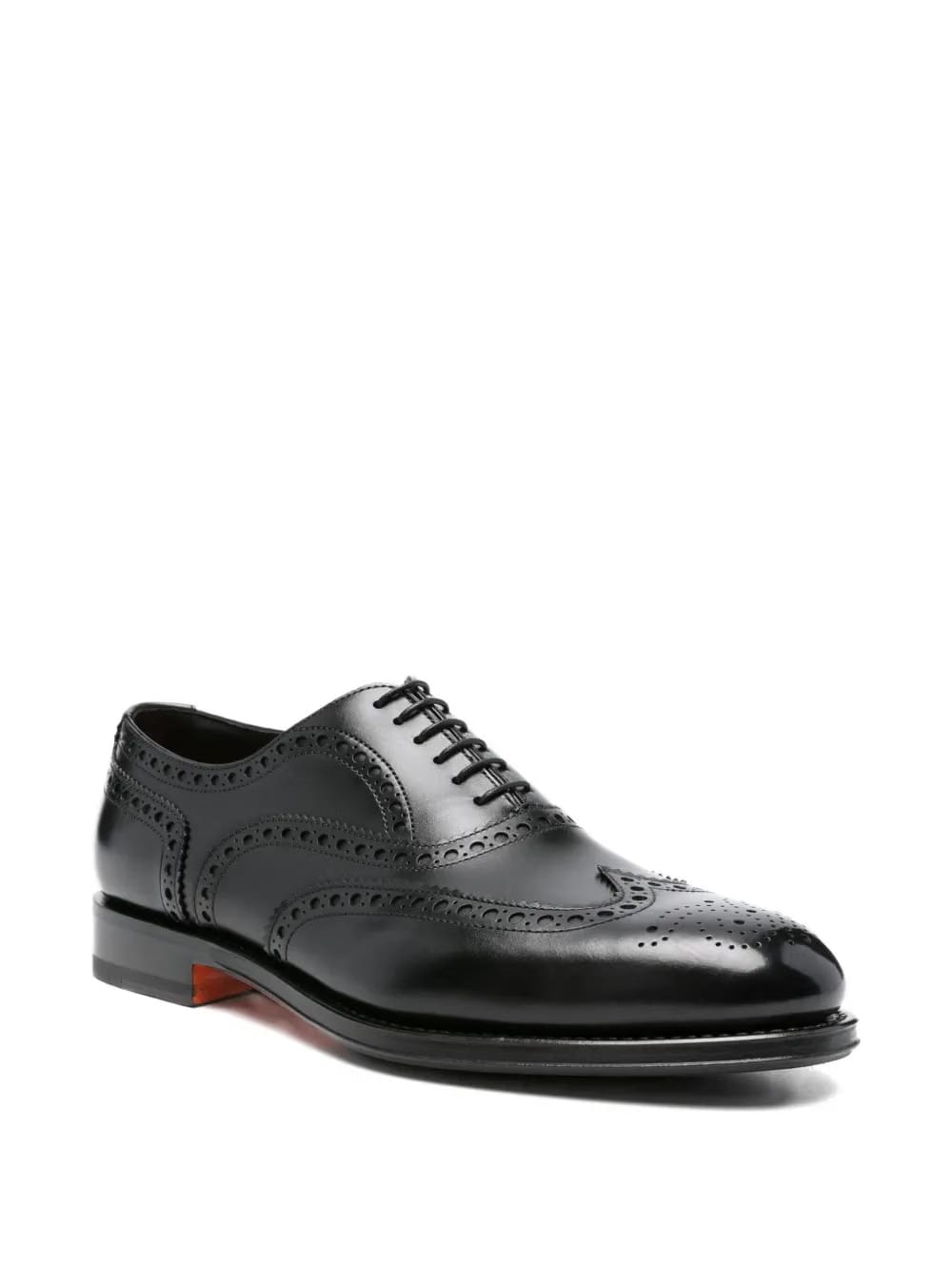 perforated leather Oxford shoes