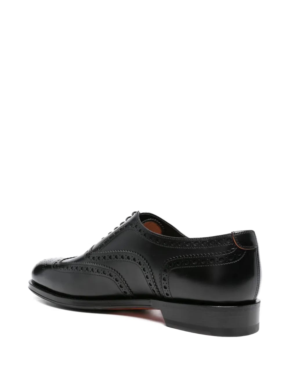 perforated leather Oxford shoes