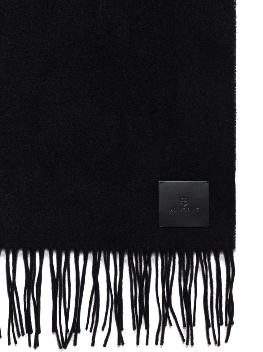 Augustina fringed wool scarf